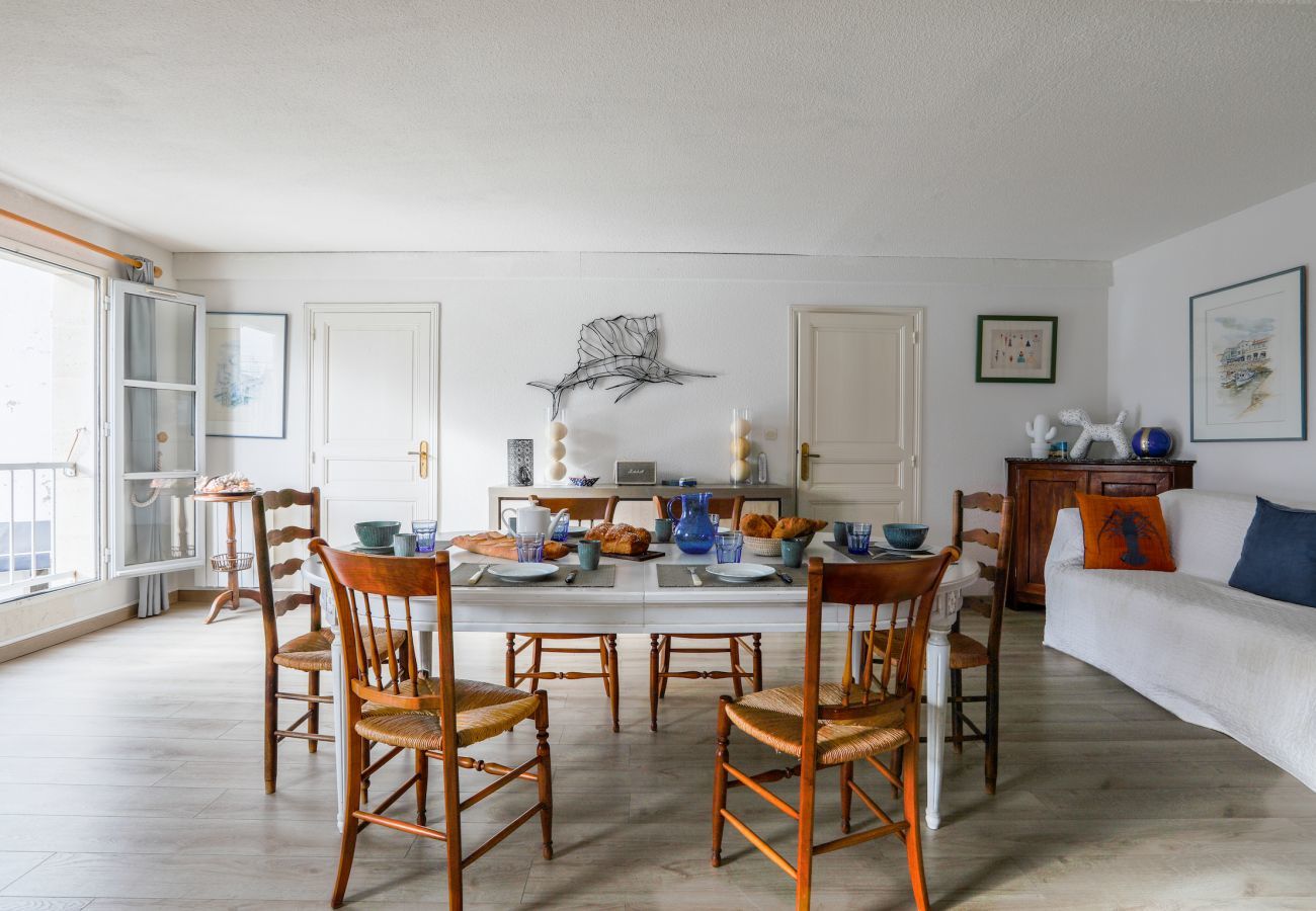 Appartement à Saint-Martin-de-Ré - Au coeur du port, vue unique, appartement pour 6