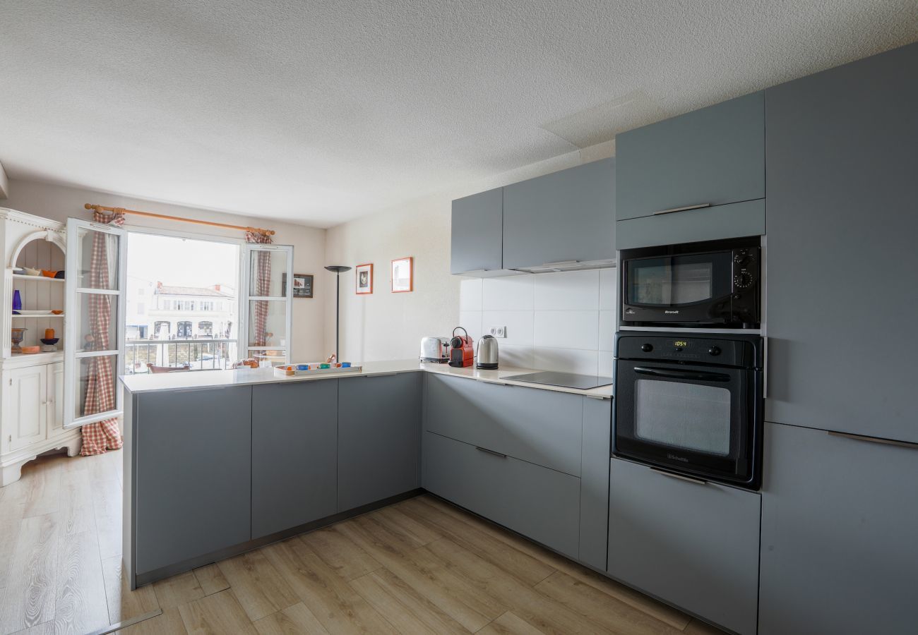 Appartement à Saint-Martin-de-Ré - Au coeur du port, vue unique, appartement pour 6
