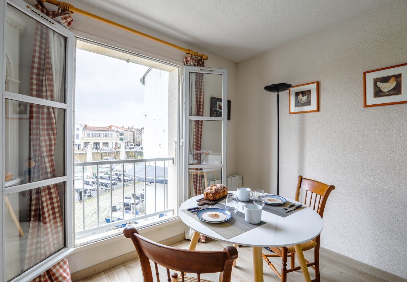 Appartement à Saint-Martin-de-Ré - Au coeur du port, vue unique, appartement pour 6