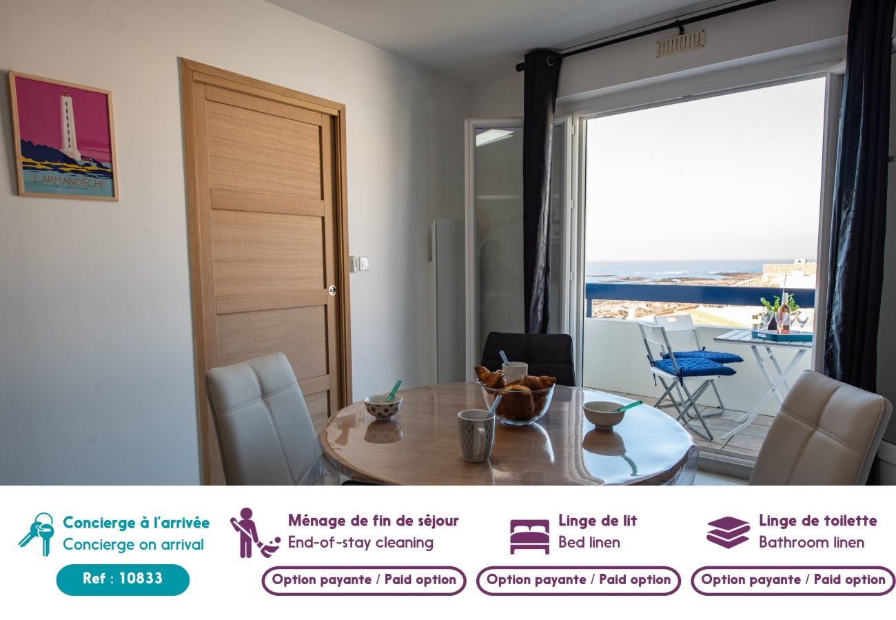 Appartement à Les Sables-d´Olonne - Vue mer ! Appartement pour 4