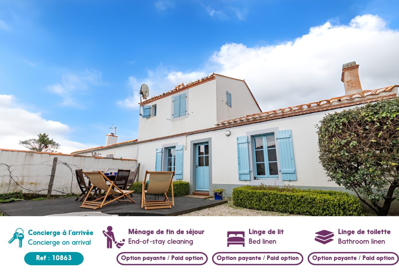 Maison à La Guérinière - 200m de la plage - Maison pour 8 personnes
