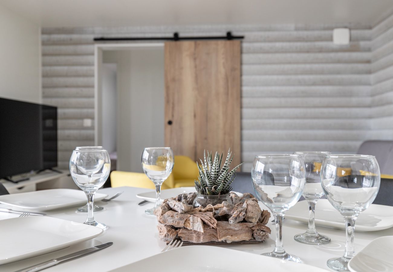 Chalet à Bretignolles-sur-Mer - Chalet climatisé pour 6- Piscine commune chauffée