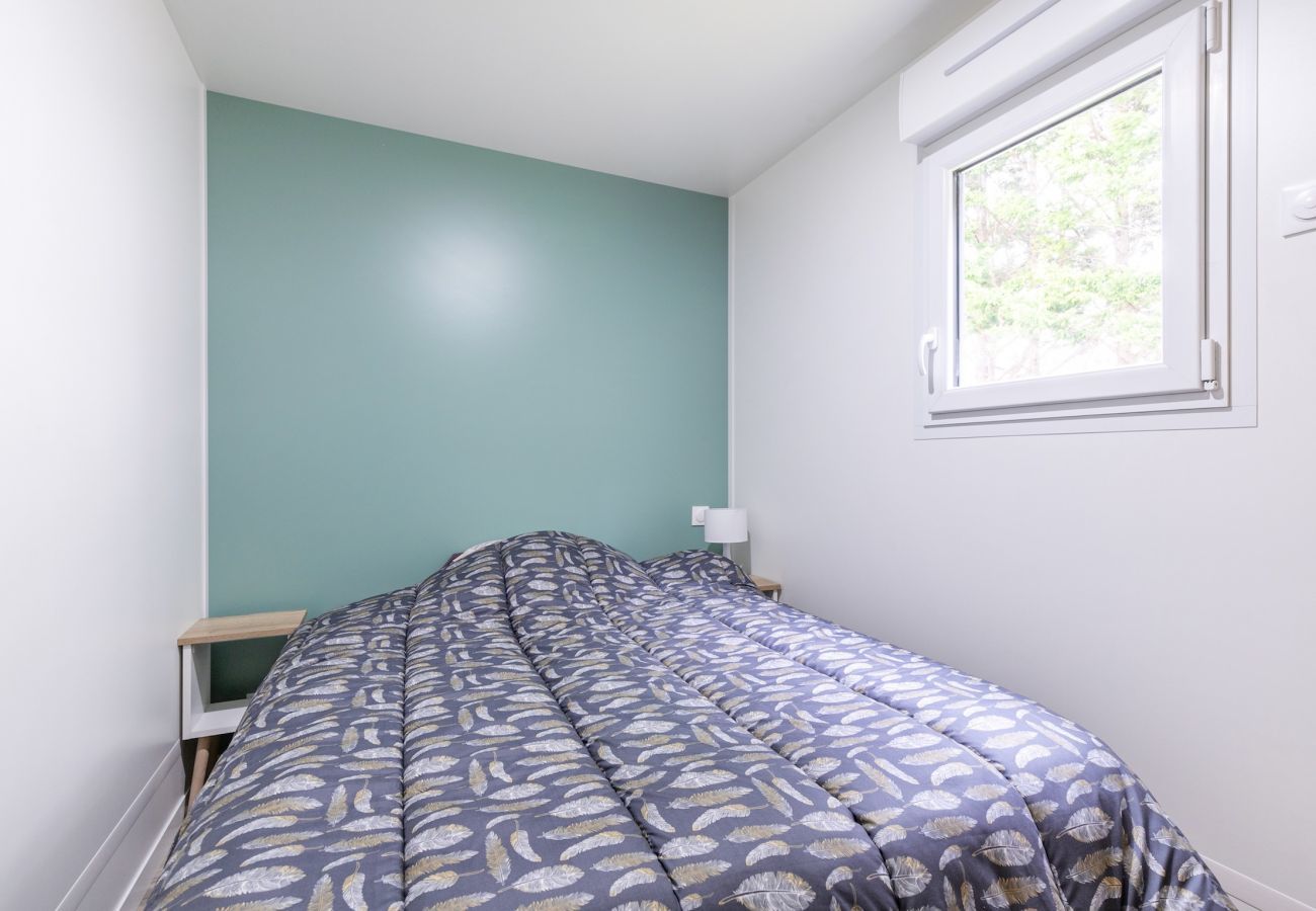 Chalet à Bretignolles-sur-Mer - Chalet climatisé pour 6- Piscine commune chauffée