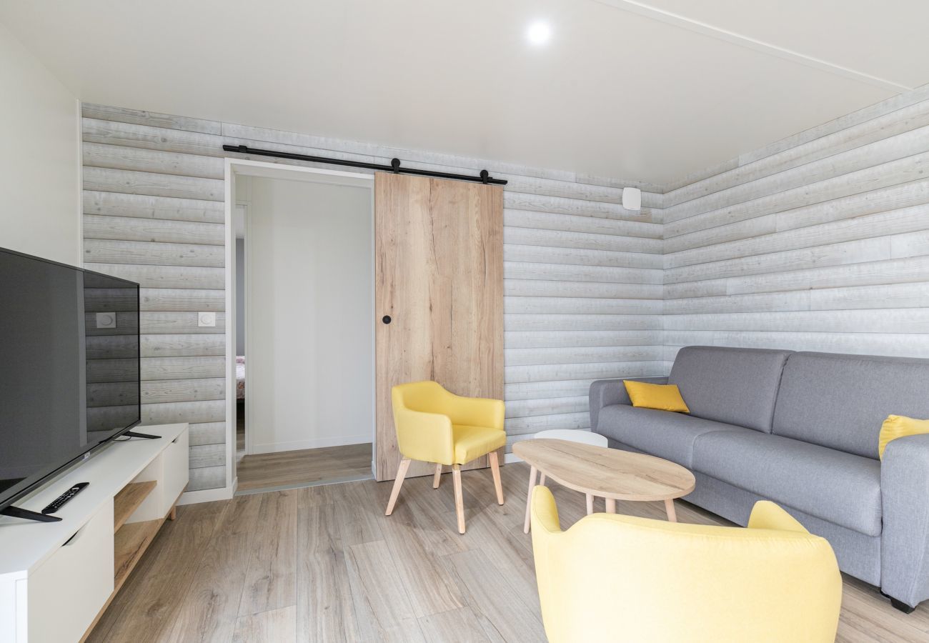 Chalet à Bretignolles-sur-Mer - Chalet climatisé pour 6- Piscine commune chauffée