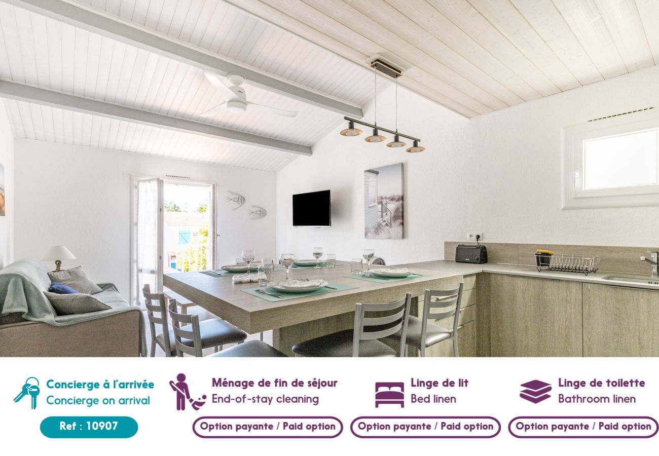 Appartement à La Guérinière - Appartement pour 4 - 450m Plage des Sables d'Or
