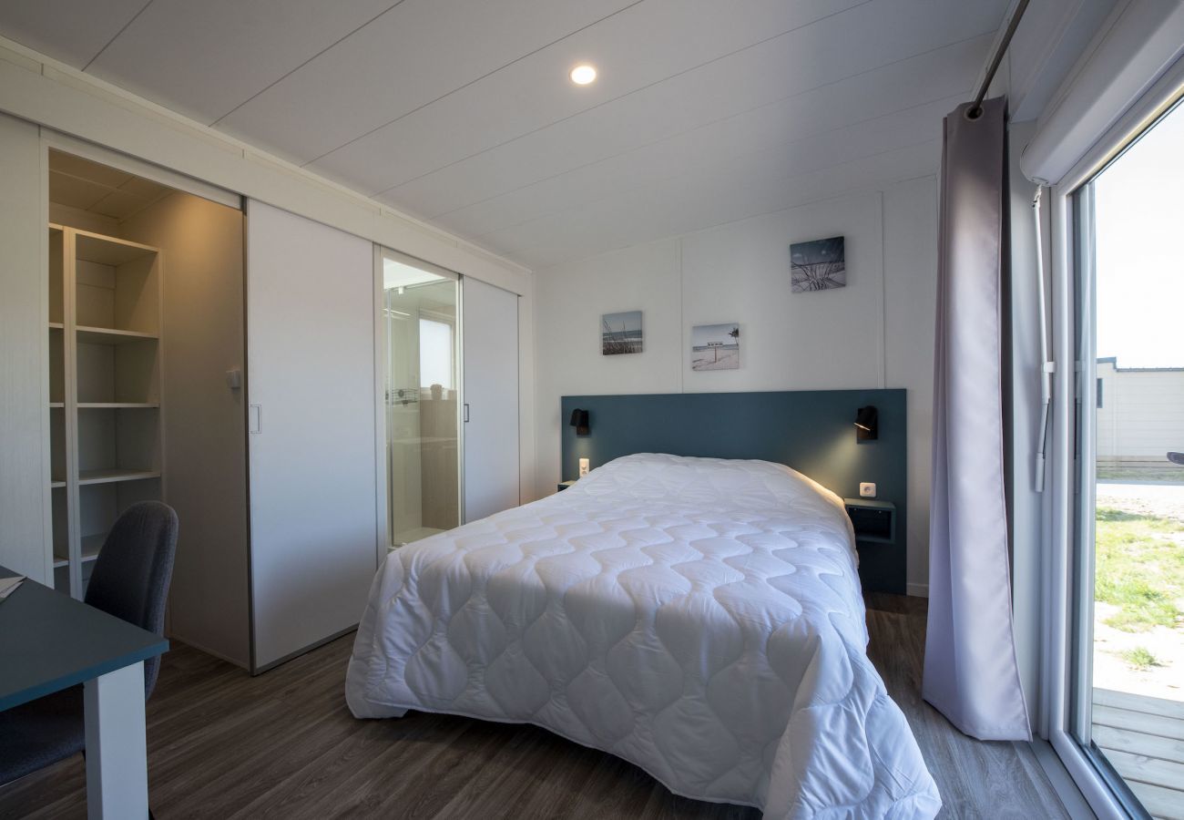 Chalet à Bretignolles-sur-Mer - Chalet pour 6 dans un domaine avec piscine