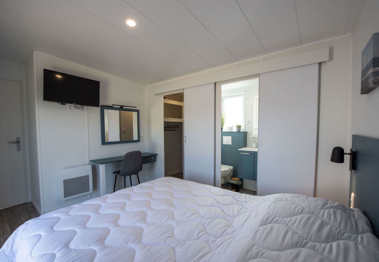 Chalet à Bretignolles-sur-Mer - Chalet pour 6 dans un domaine avec piscine