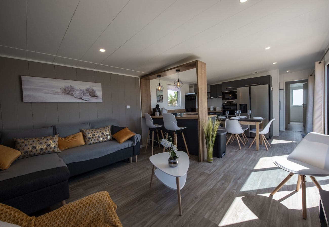 Chalet à Bretignolles-sur-Mer - Chalet pour 6 dans un domaine avec piscine