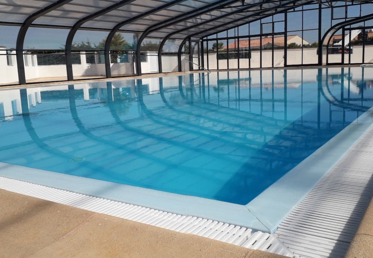 Chalet à Bretignolles-sur-Mer - Chalet pour 6 dans un domaine avec piscine