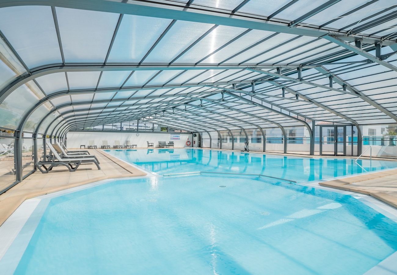 Chalet à Bretignolles-sur-Mer - Chalet pour 6 dans un domaine avec piscine