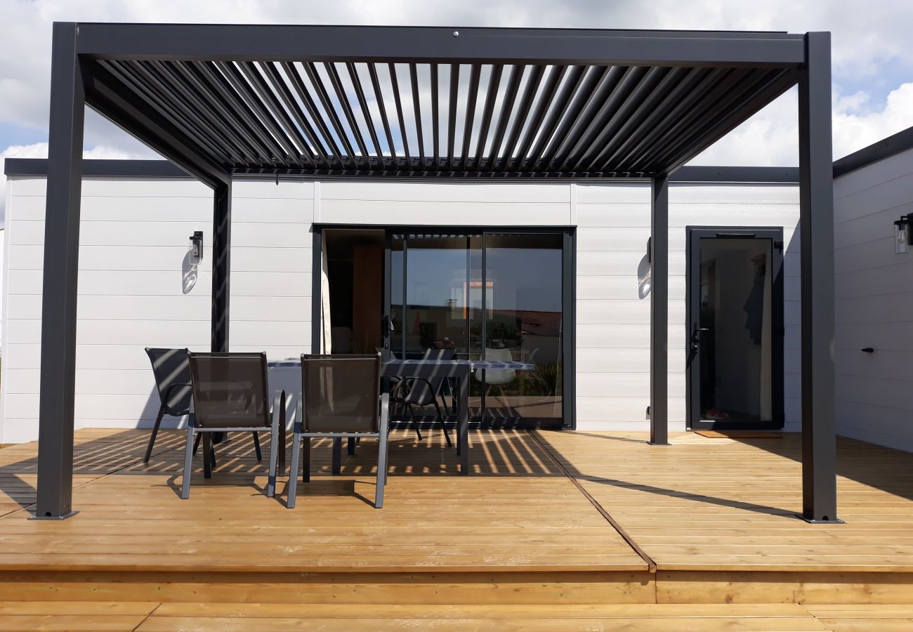 Chalet à Bretignolles-sur-Mer - Chalet pour 6 dans un domaine avec piscine
