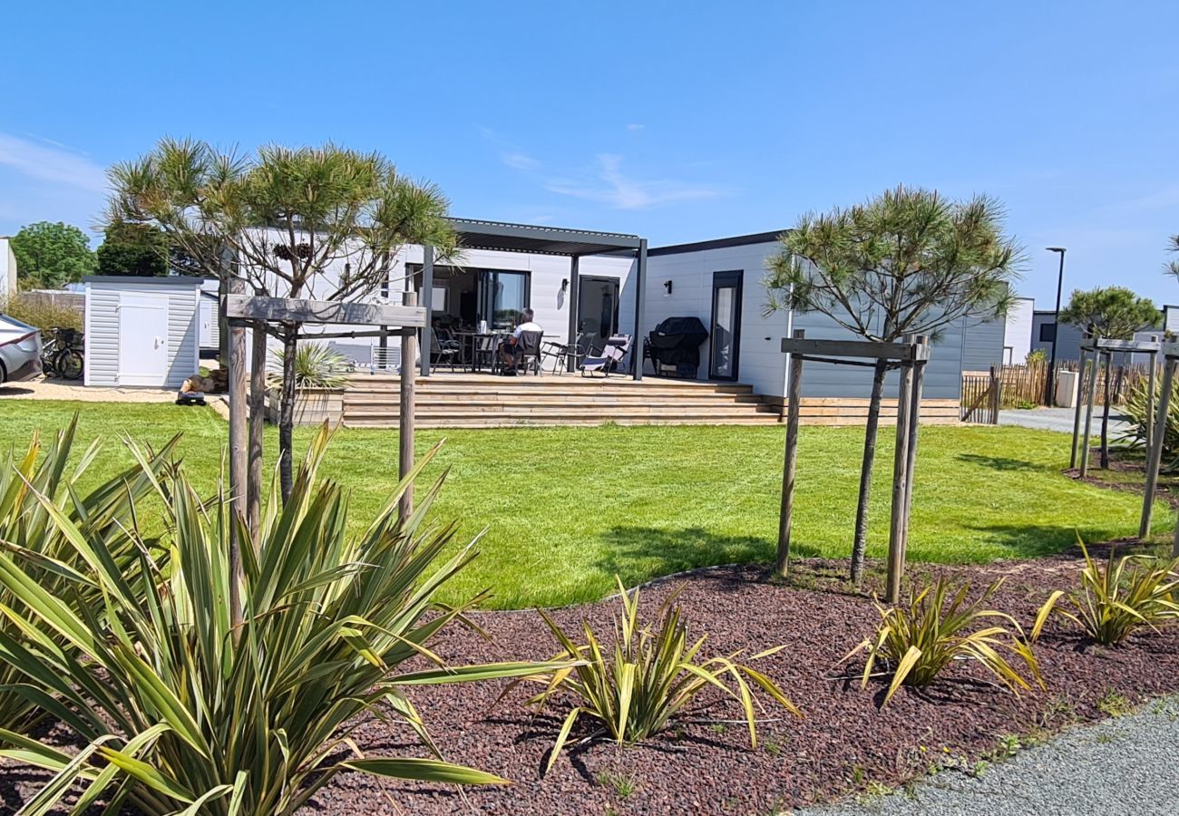Chalet à Bretignolles-sur-Mer - Chalet pour 6 dans un domaine avec piscine