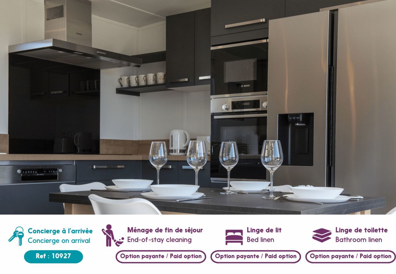 Chalet à Bretignolles-sur-Mer - Chalet pour 6 dans un domaine avec piscine