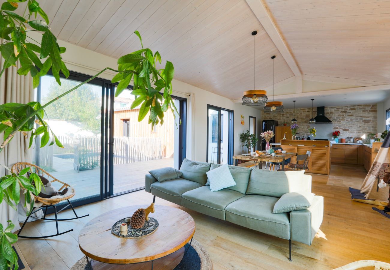 Maison à Rivedoux-Plage - Le 7 - Entre mer et bois - Maison avec piscine