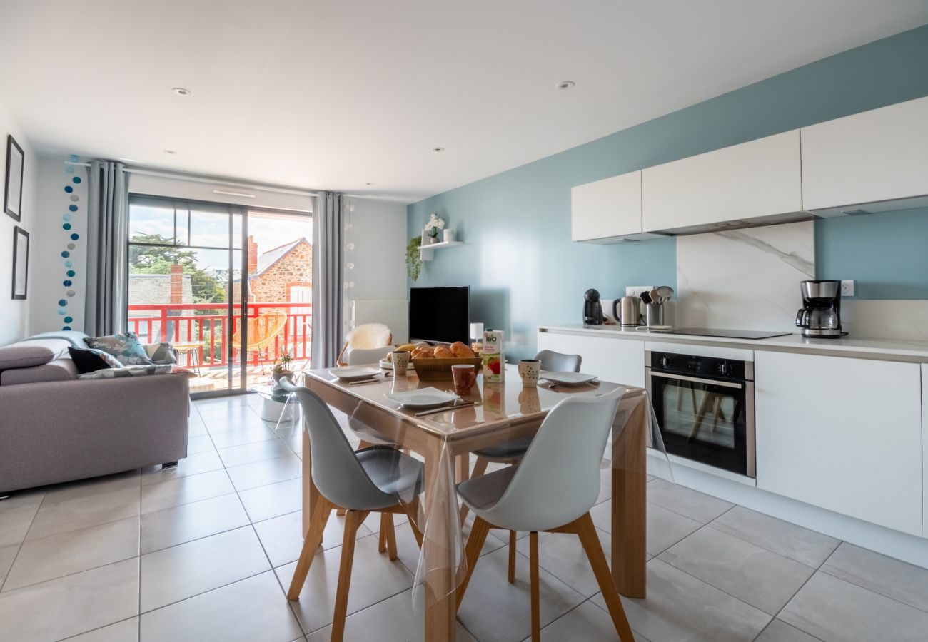 Appartement à Pléneuf-Val-André - Appartement moderne pour 4 à deux pas de la plage 