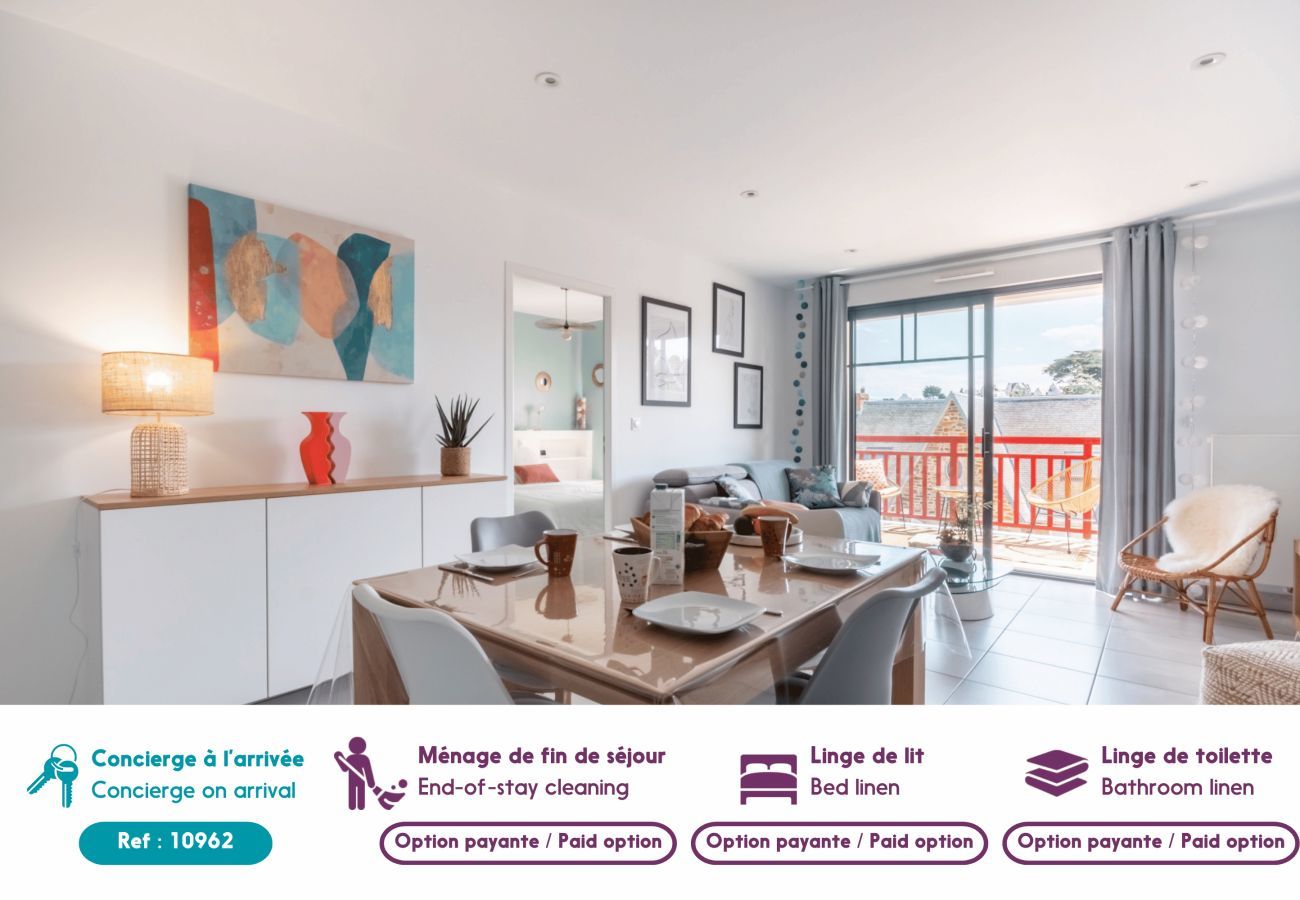 Appartement à Pléneuf-Val-André - Appartement moderne pour 4 à deux pas de la plage 