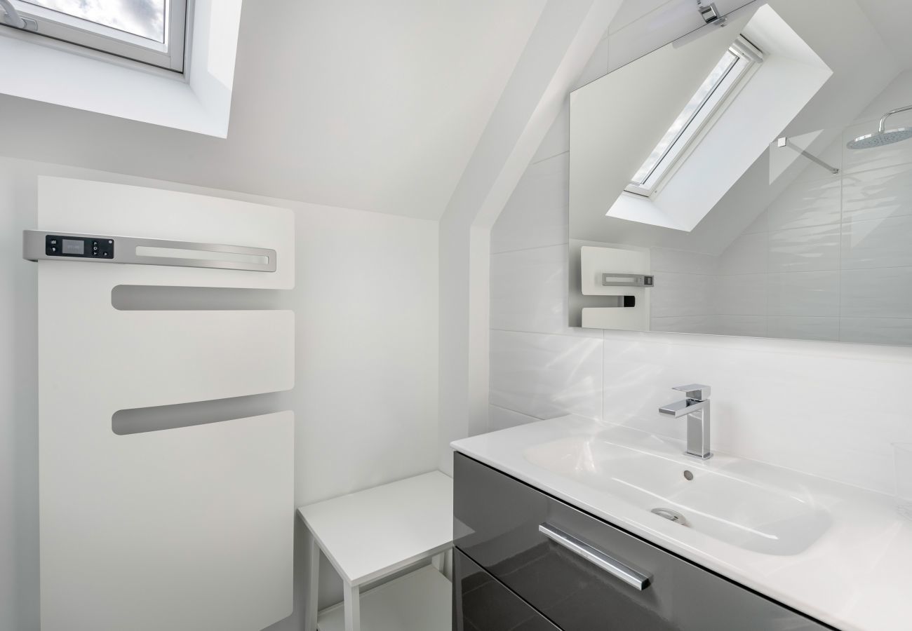 Maison à Saint-Gildas-de-Rhuys - Villa moderne pour 15 avec piscine - Centre 