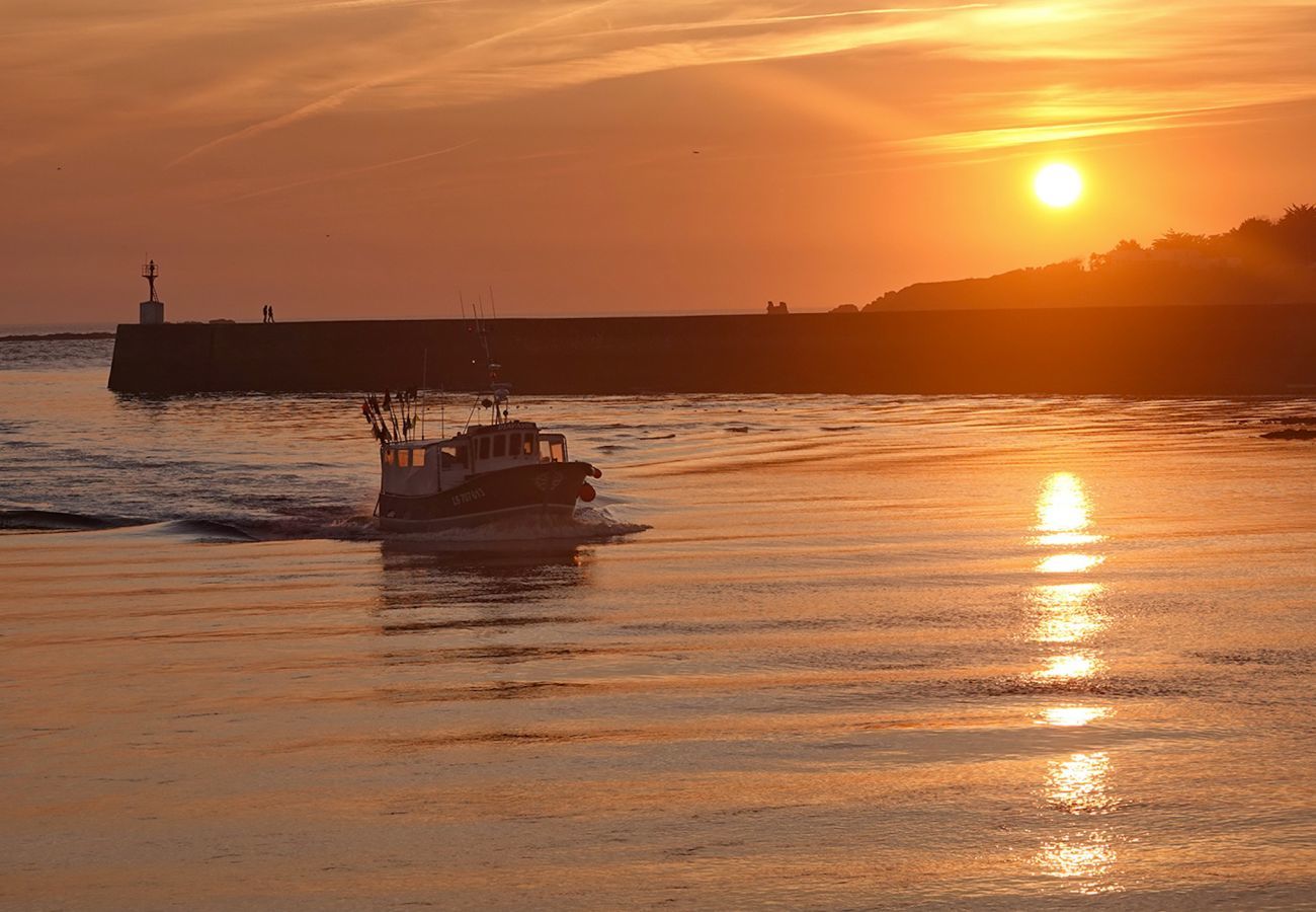 Appartement à Saint-Gilles-Croix-de-Vie - Front de mer et vue sur océan - Séjour pour 4