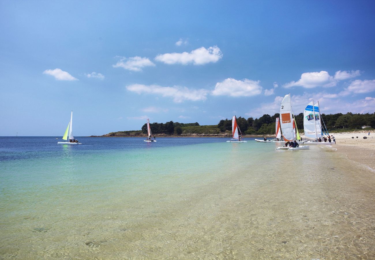 Appartement à Saint-Gildas-de-Rhuys - À 200 m de la plage, bel appartement pour 4 pers