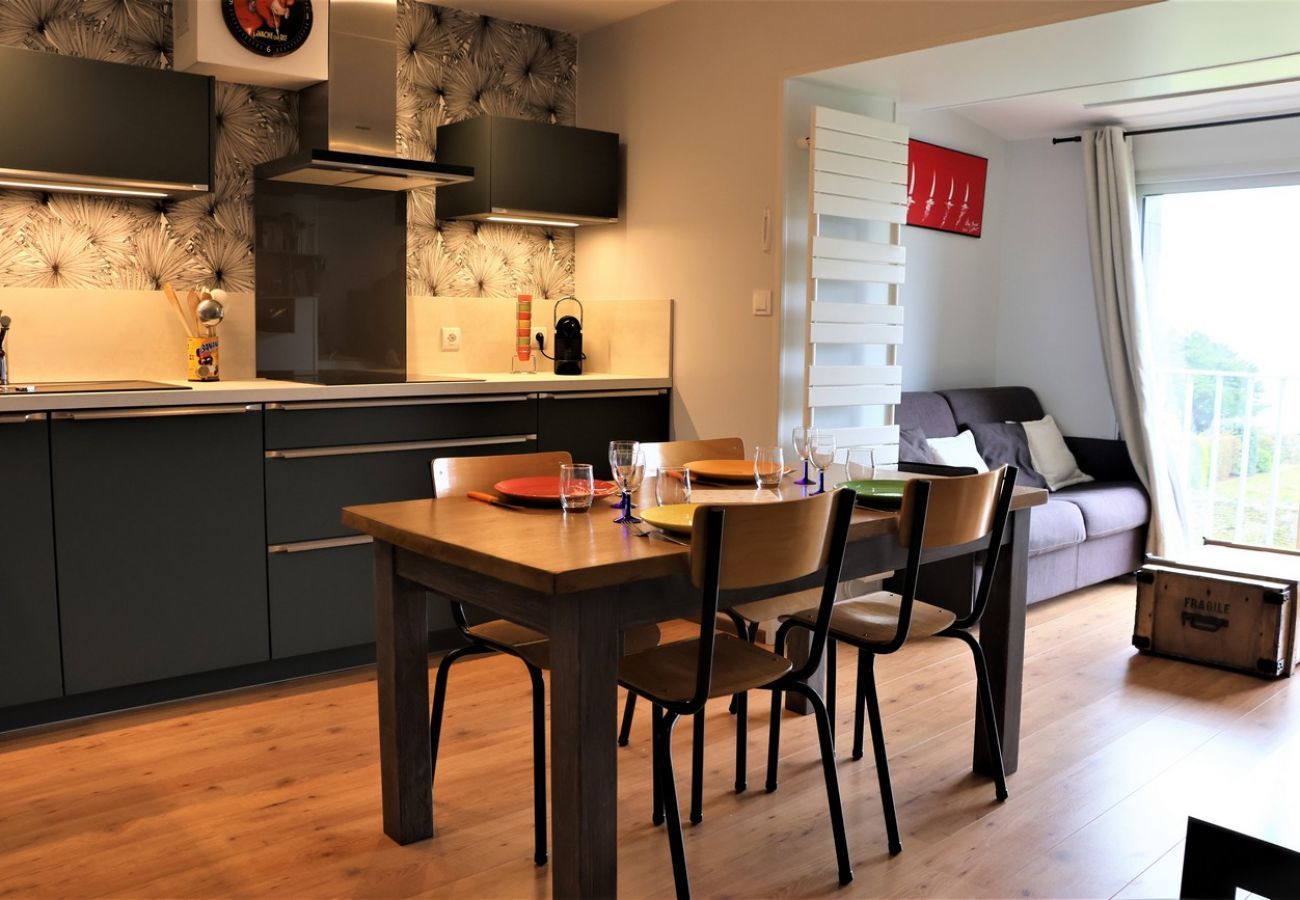 Appartement à Saint-Gildas-de-Rhuys - À 200 m de la plage, bel appartement pour 4 pers