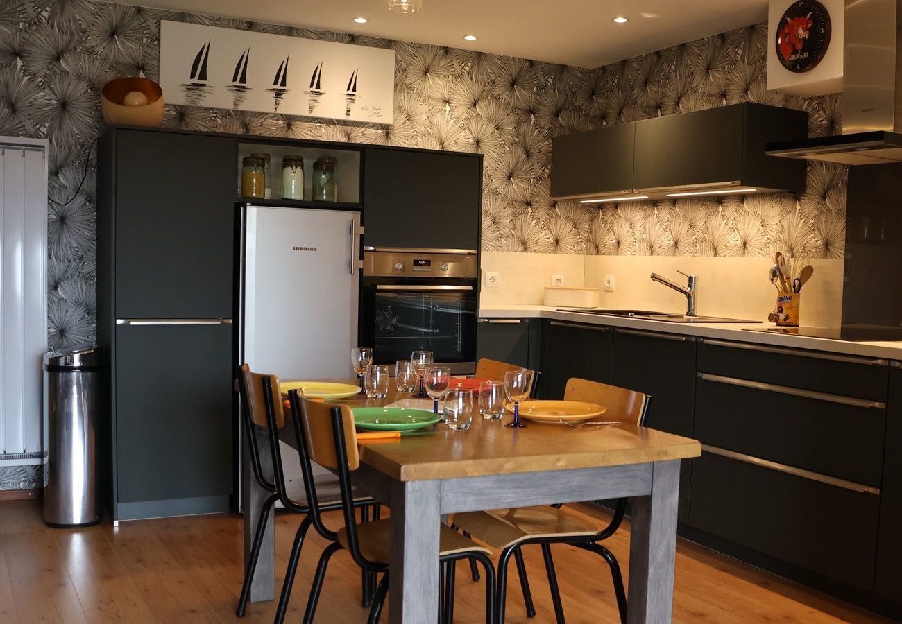 Appartement à Saint-Gildas-de-Rhuys - À 200 m de la plage, bel appartement pour 4 pers