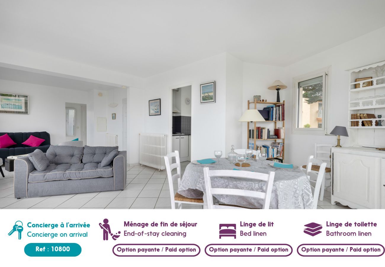Appartement à La Baule-Escoublac - Front de mer, bel appartement pour 6