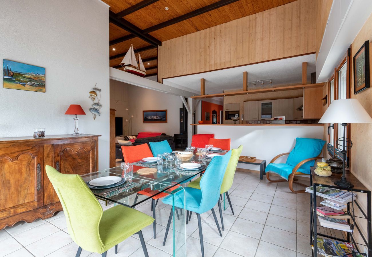 Maison à Sarzeau - Grande maison pour 10 avec piscine, à Sarzeau 