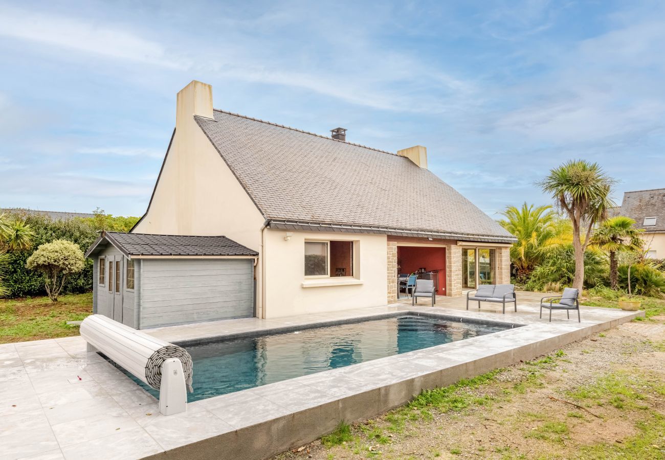 Maison à Sarzeau - Grande maison pour 10 avec piscine, à Sarzeau 
