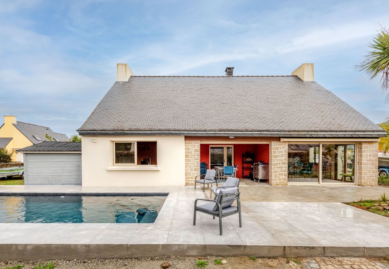 Maison à Sarzeau - Grande maison pour 10 avec piscine, à Sarzeau 