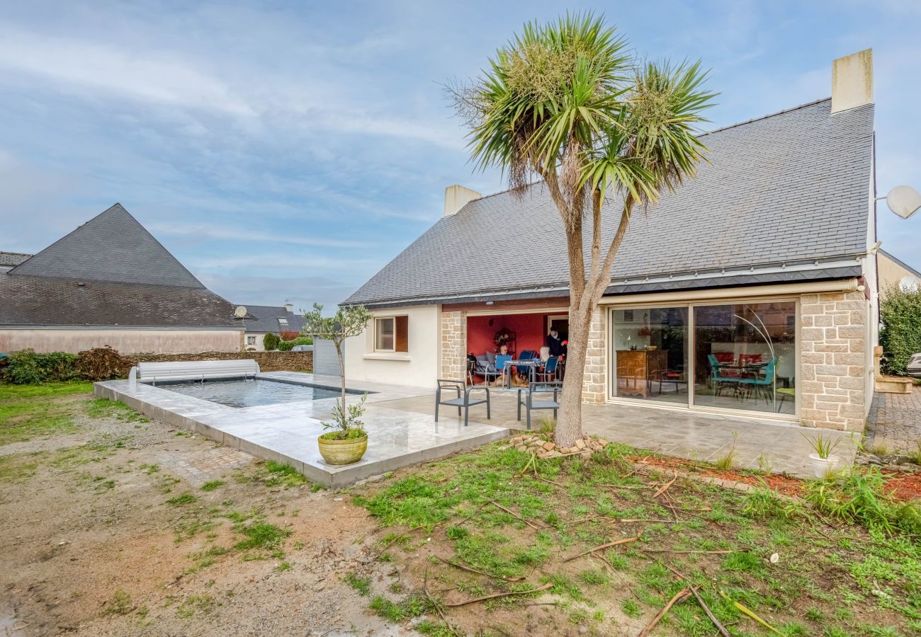 Maison à Sarzeau - Grande maison pour 10 avec piscine, à Sarzeau 