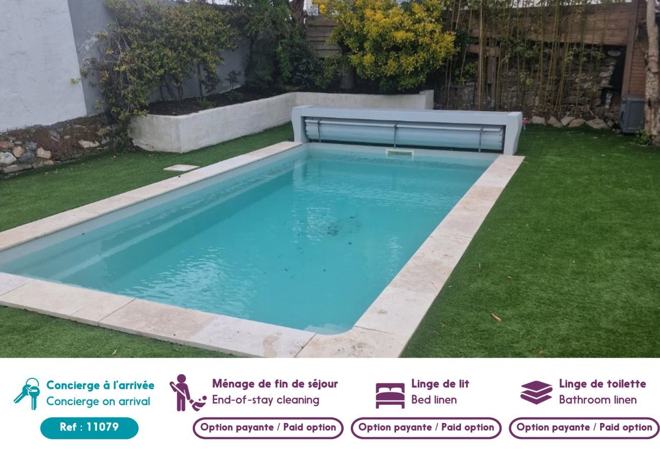 Maison à Noirmoutier-en-l´Ile - Maison pour 8 avec piscine - Noirmoutier-en-l'Île