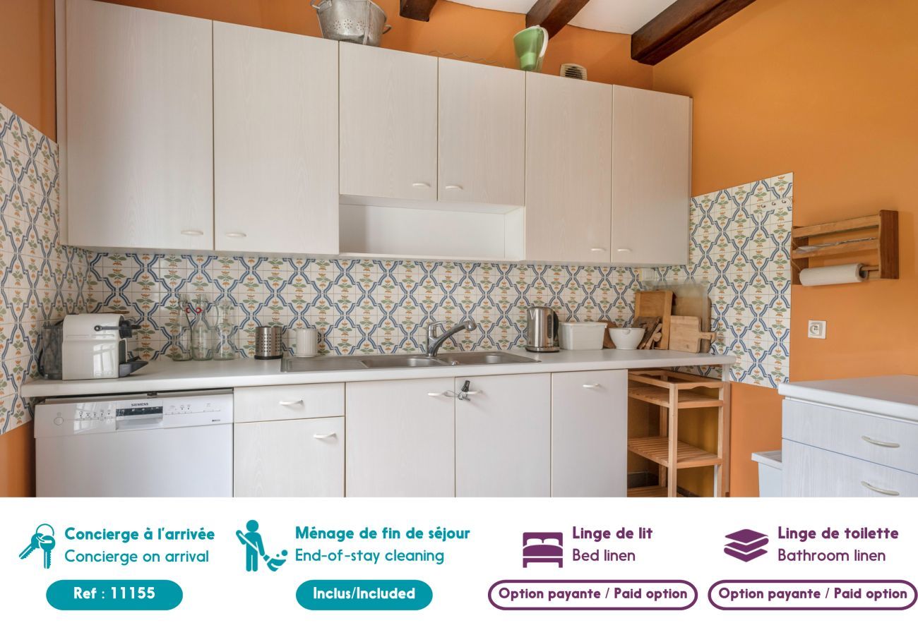 Maison à Mesquer - Belle maison chaleureuse pour 14 personnes 