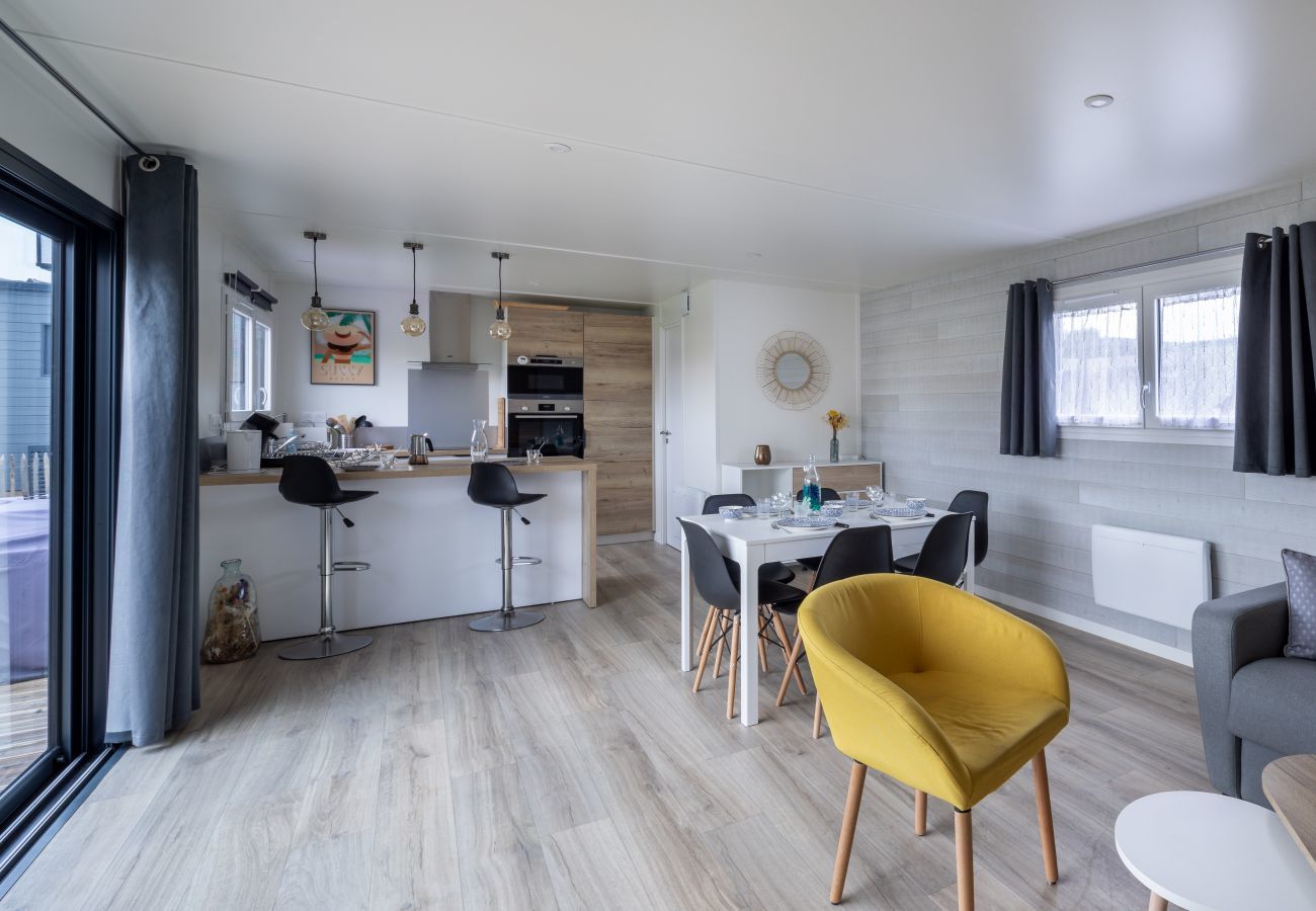 Chalet à Bretignolles-sur-Mer - Chalet neuf pour 8 dans une résidence avec piscine