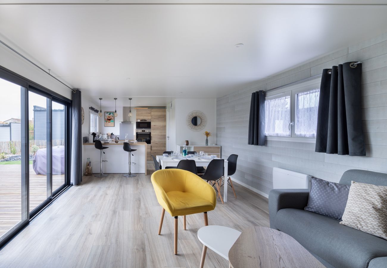 Chalet à Bretignolles-sur-Mer - Chalet neuf pour 8 dans une résidence avec piscine