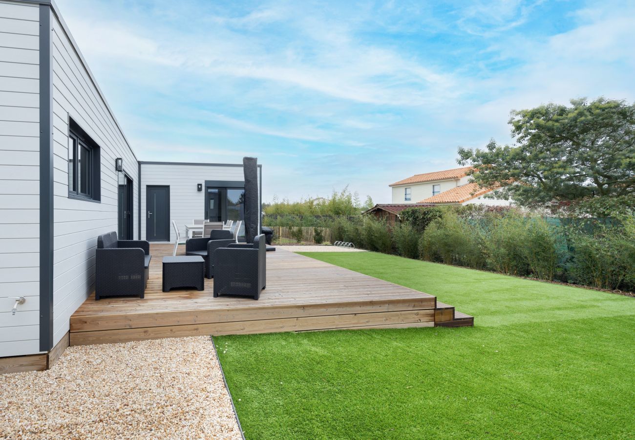 Chalet à Bretignolles-sur-Mer - Chalet neuf pour 8 dans une résidence avec piscine