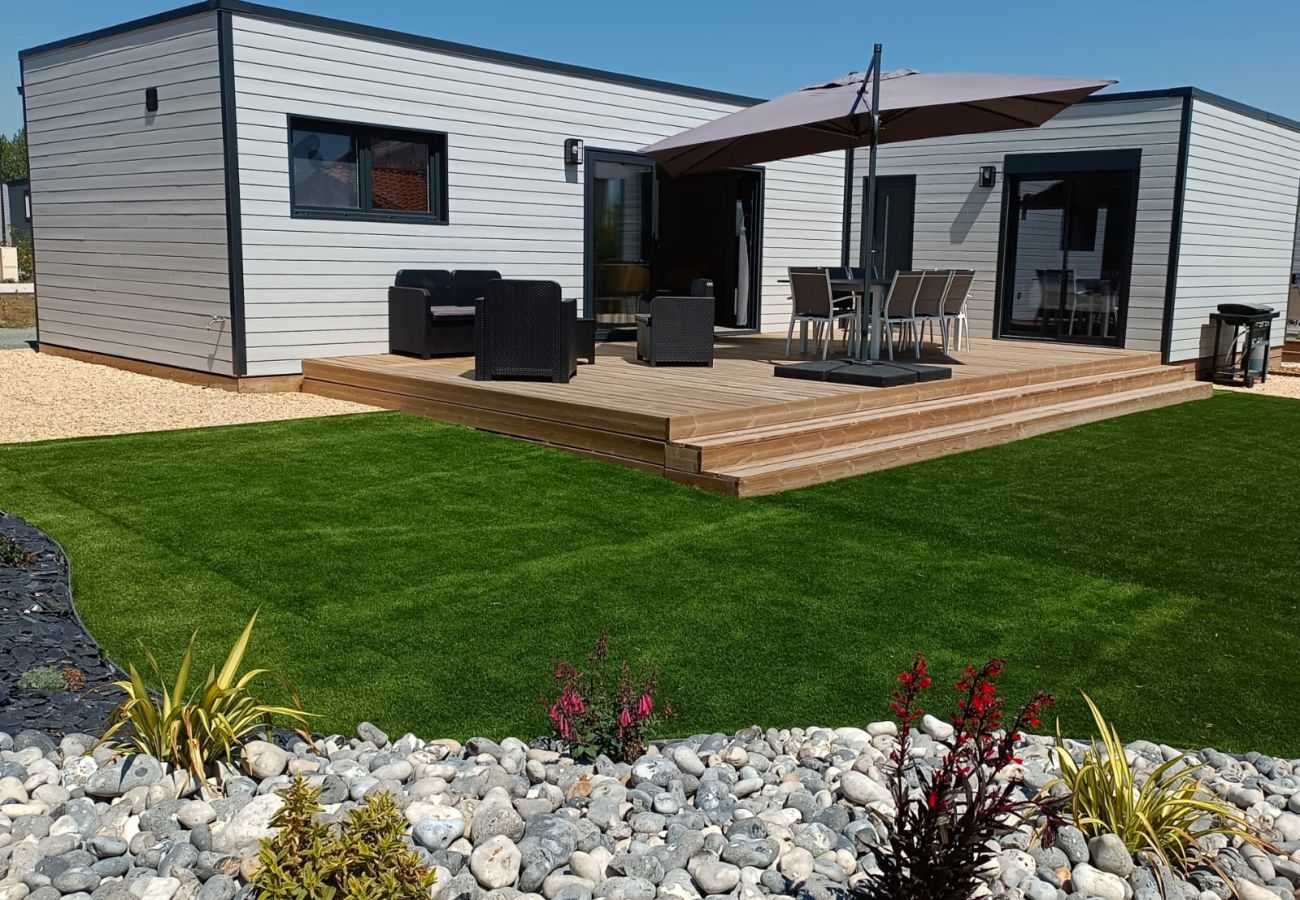 Chalet à Bretignolles-sur-Mer - Chalet neuf pour 8 dans une résidence avec piscine