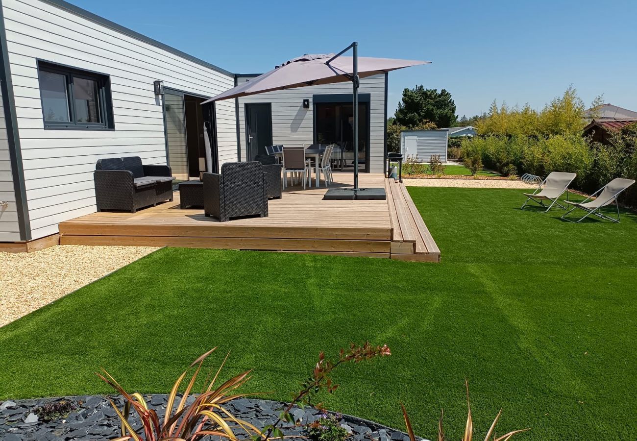Chalet à Bretignolles-sur-Mer - Chalet neuf pour 8 dans une résidence avec piscine