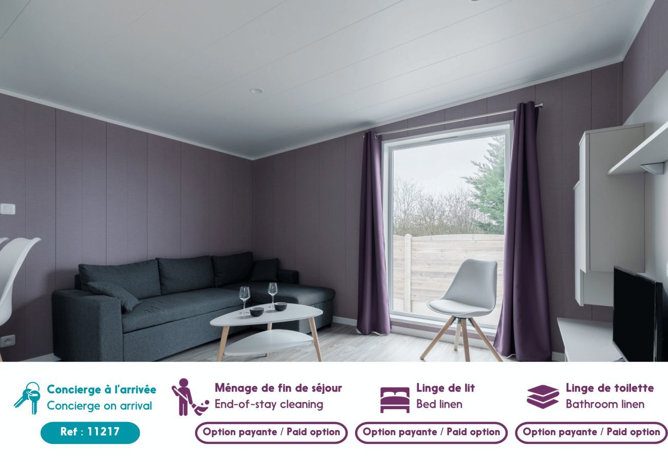 Chalet à Bretignolles-sur-Mer - Beau Chalet pour 4 pers - Accès piscine chauffée