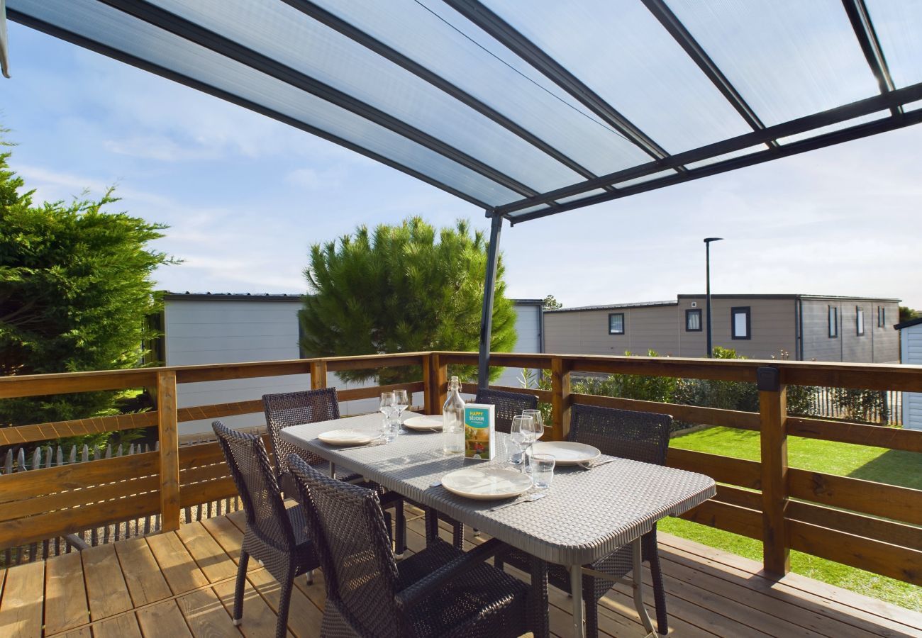 Chalet à Bretignolles-sur-Mer - Beau Chalet pour 4 pers - Accès piscine chauffée