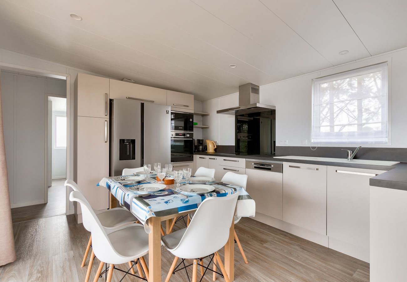 Chalet à Bretignolles-sur-Mer - Chalet pour 6 personnes - piscine couverte