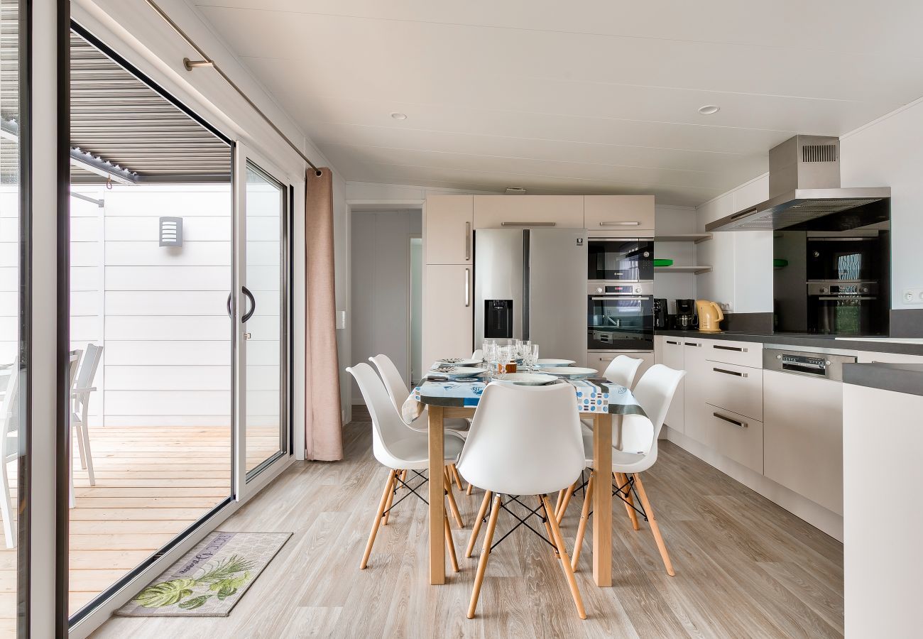 Chalet à Bretignolles-sur-Mer - Chalet pour 6 personnes - piscine couverte