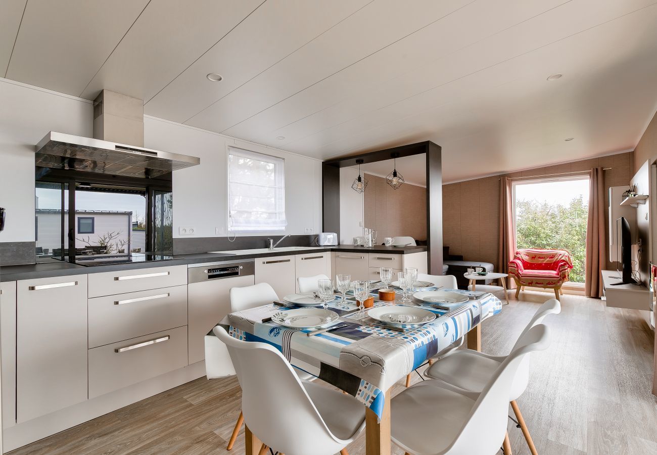 Chalet à Bretignolles-sur-Mer - Chalet pour 6 personnes - piscine couverte