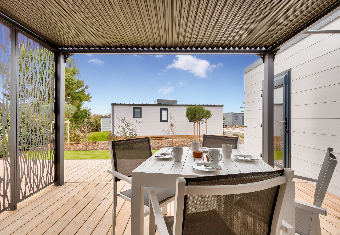 Chalet à Bretignolles-sur-Mer - Chalet pour 6 personnes - piscine couverte
