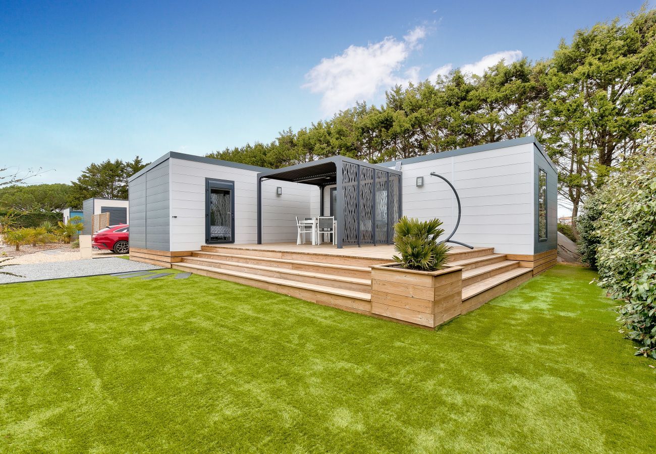 Chalet à Bretignolles-sur-Mer - Chalet pour 6 personnes - piscine couverte
