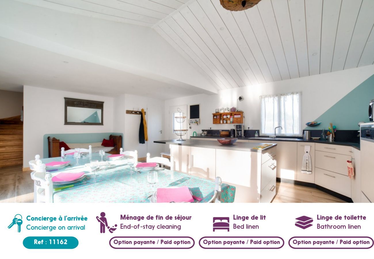 Maison à Barbâtre - Accès privée à la plage à Barbâtre - Maison pour 6