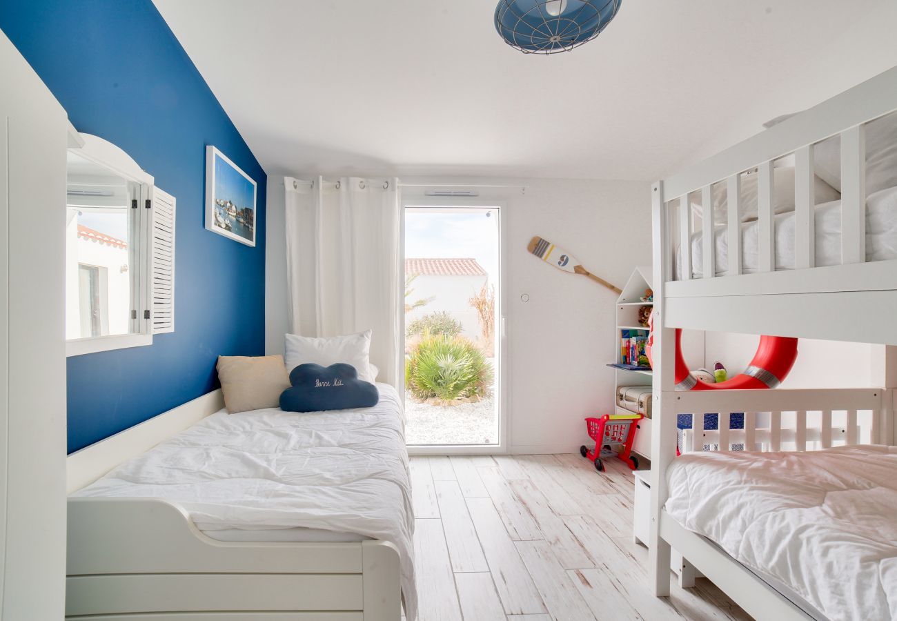 Maison à Noirmoutier-en-l´Ile - Maison pour 9 - Jacuzzi - 300m de la plage