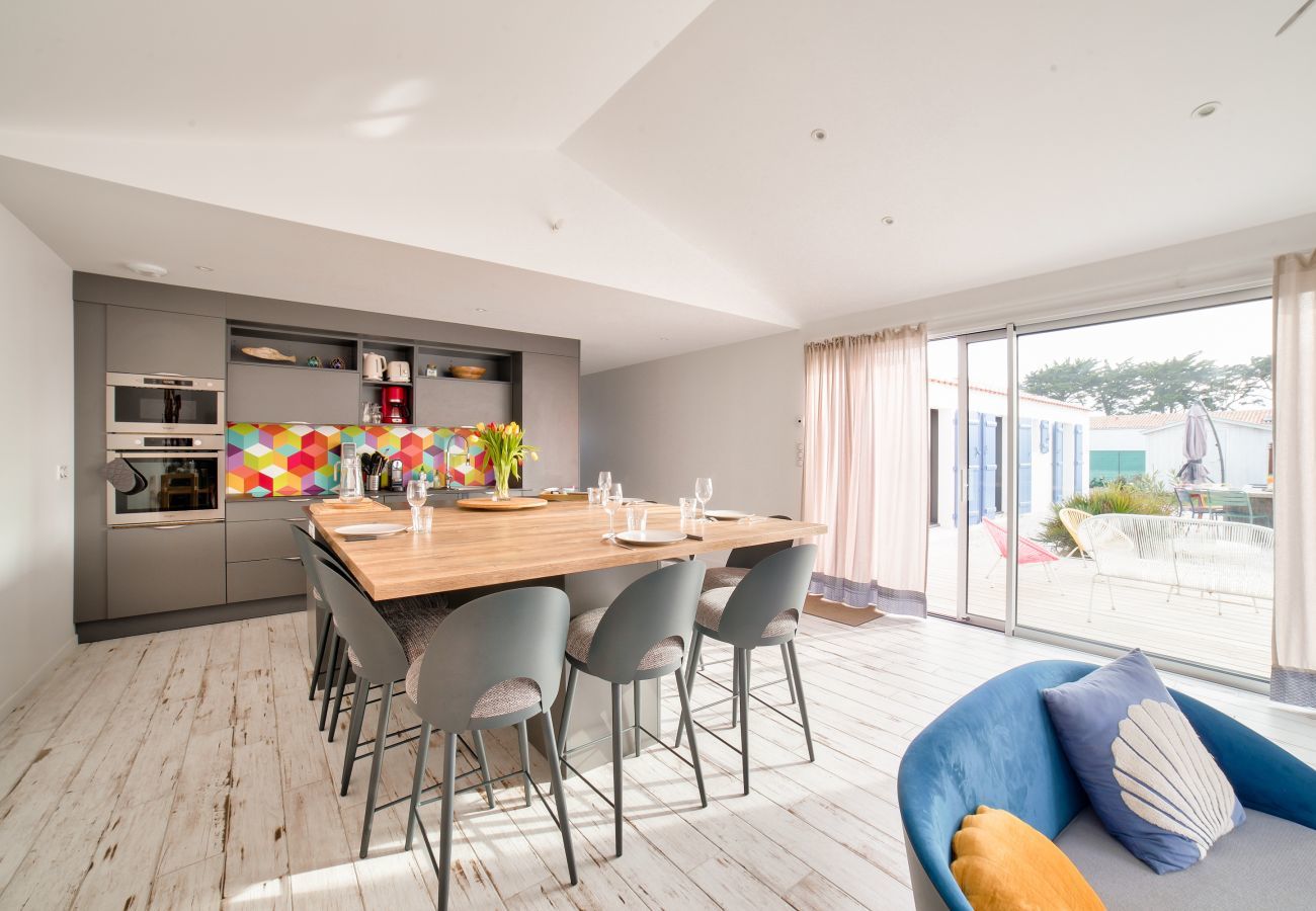 Maison à Noirmoutier-en-l´Ile - Maison pour 9 - Jacuzzi - 300m de la plage