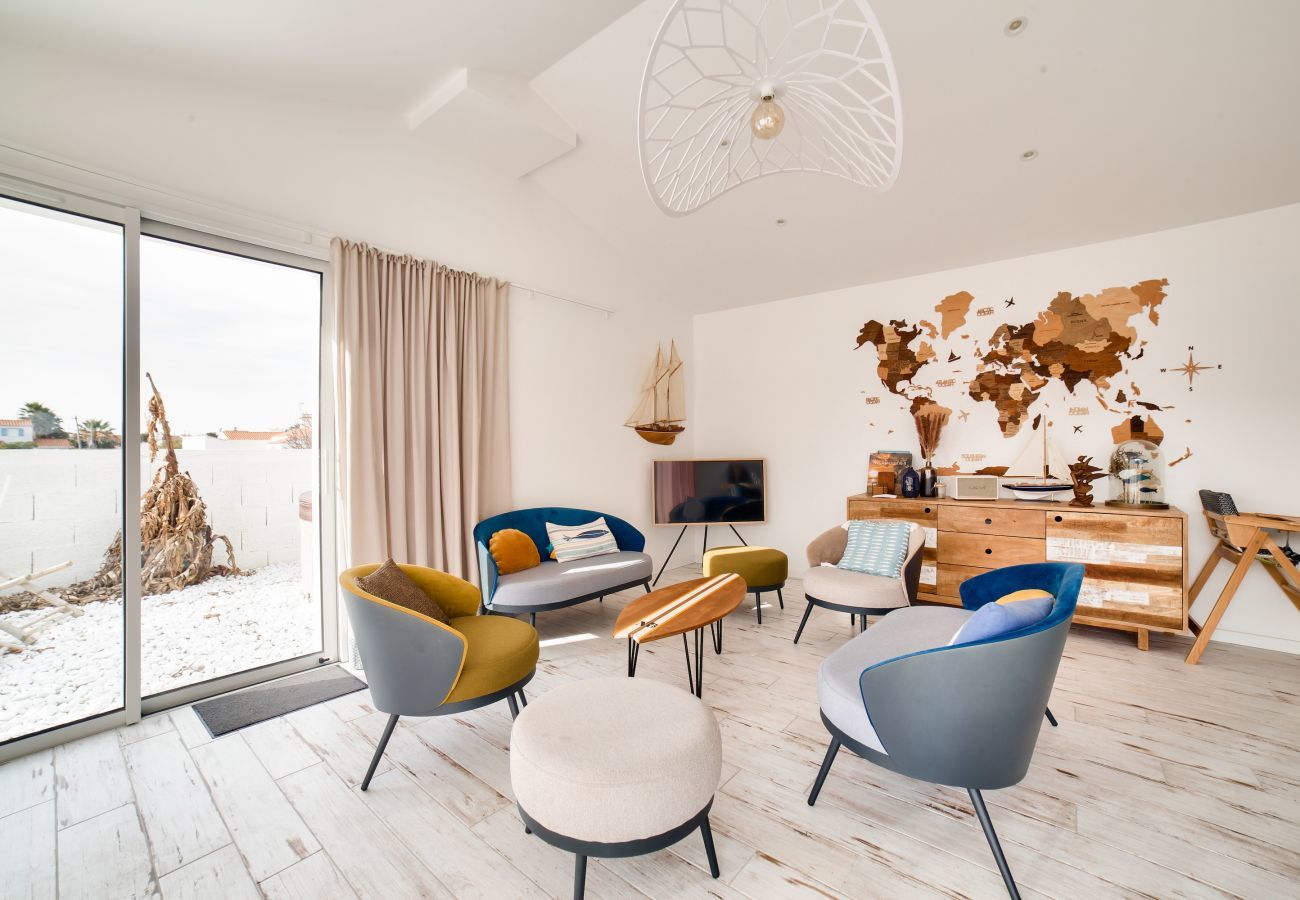 Maison à Noirmoutier-en-l´Ile - Maison pour 9 - Jacuzzi - 300m de la plage