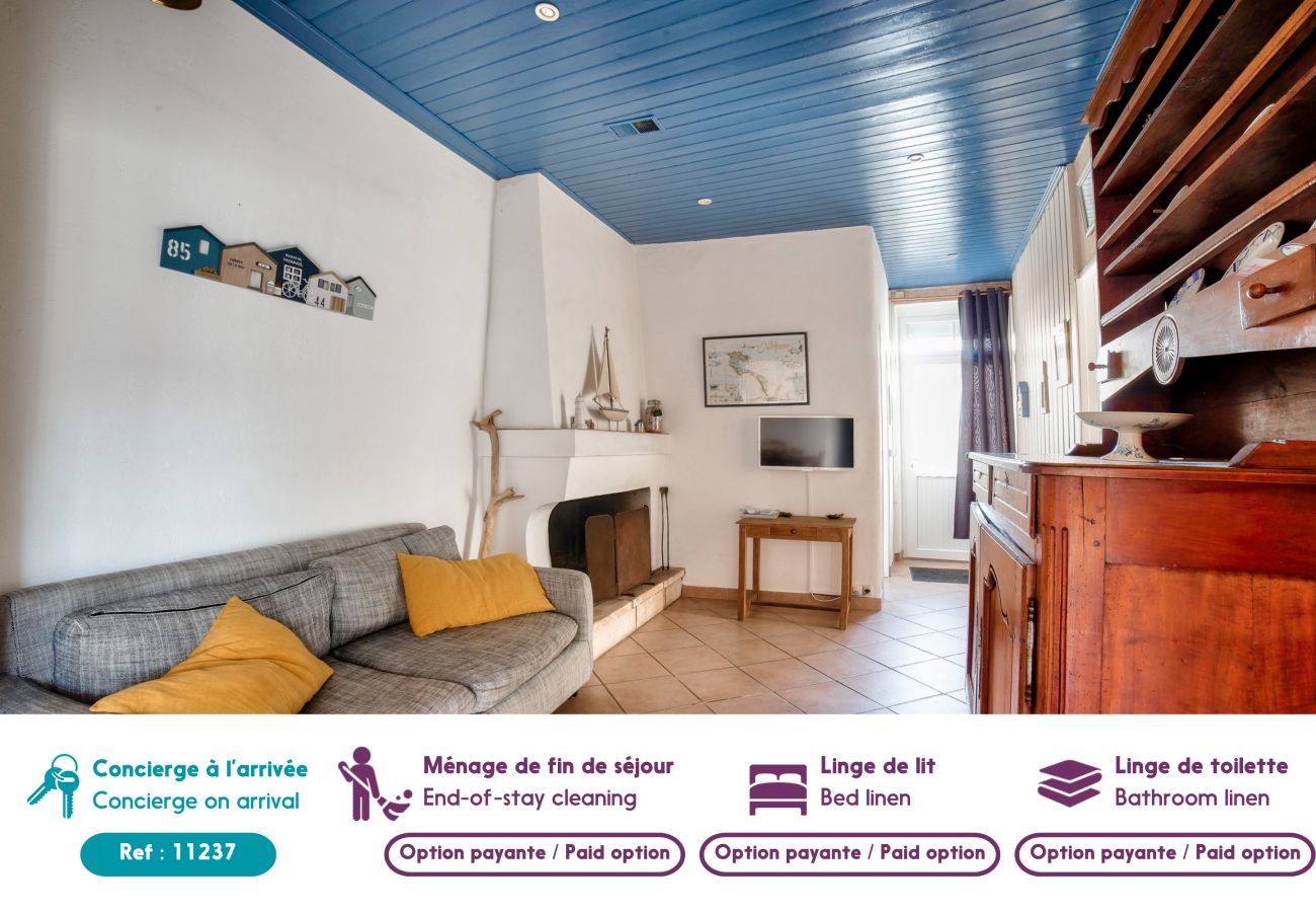 Maison à Noirmoutier-en-l´Ile - Jolie maison avec cour pour 5 personnes