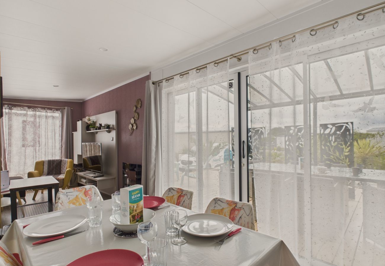 Chalet à Bretignolles-sur-Mer - Joli Chalet pour 6- Domaine avec piscine